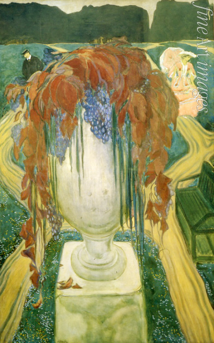 Bakst Léon - Herbst (Eine Vase)