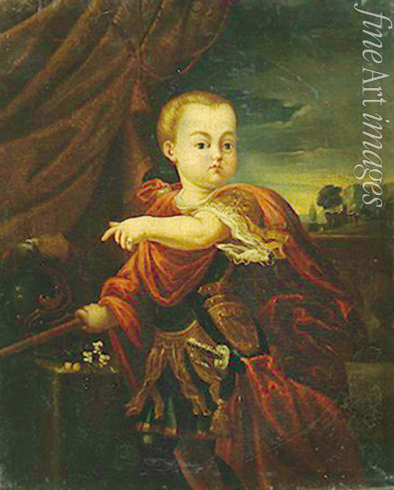 Unbekannter Künstler - Porträt von Zar von Russland Iwan VI. Antonowitsch (1740-1764)