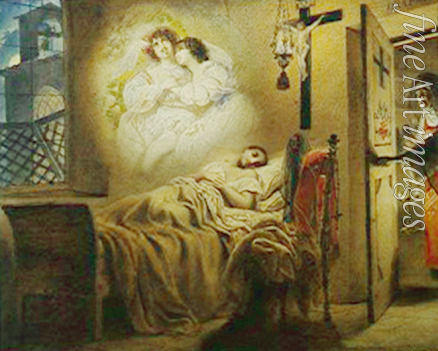 Briullov Karl Pavlovich - Nightmare of a nun