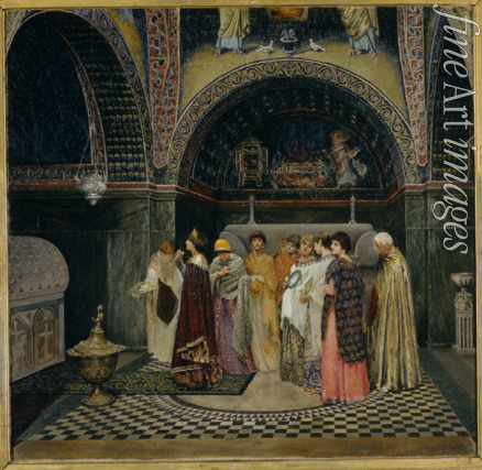 Smirnow Wassili Sergeewitsch - Ein Auftritt der byzantinischen Kaiserin