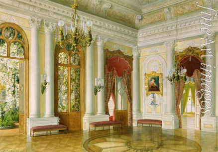Redkovsky Andrei Alexeevich - Interior of the Yusupov Palace in Saint Petersburg