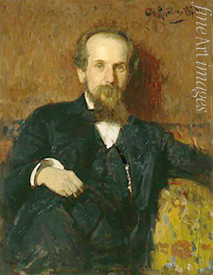 Repin Ilya Yefimovich - Portrait of the artist Pavel P. Chistyakov (1832-1919)