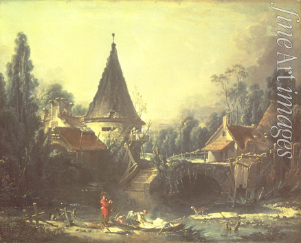 Boucher François - Landschaft bei Beauvais