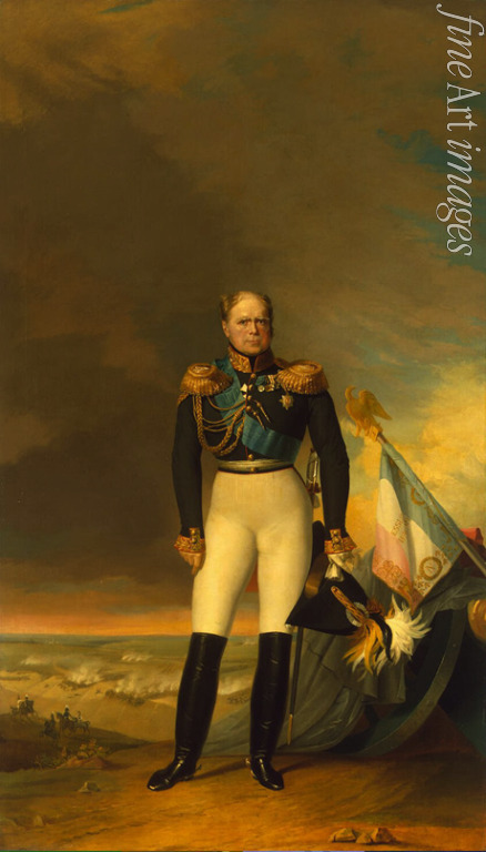 Dawe George - Portrait of Grand Duke Constantine Pavlovich of Russia (1779-1831)