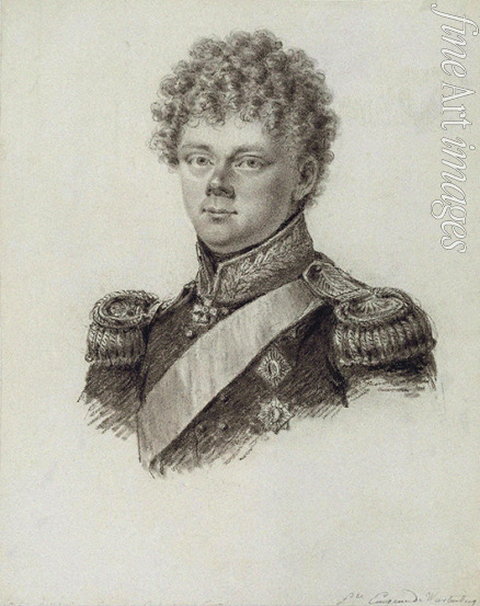 Unbekannter Künstler - Porträt von General Eugen Herzog von Württemberg (1788-1857)