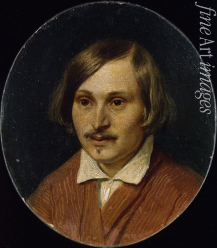 Iwanow Alexander Andrejewitsch - Porträt des Schriftstellers Nikolai Gogol (1809-1852)