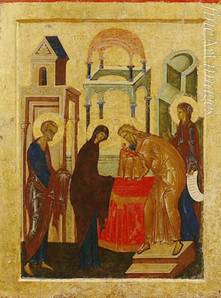 Russian icon - The Presentation of the Virgin Mary