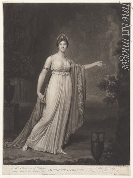 Reynolds Samuel William - Portrait of the ballet dancer Rose Didelot