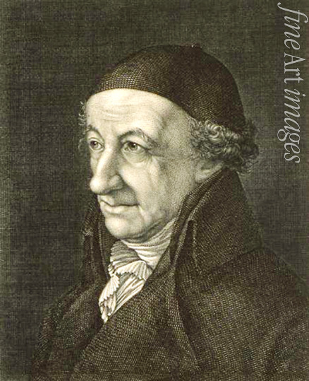 Steinla Moritz - Porträt des Dichters, Übersetzers und Herausgebers Christoph Martin Wieland (1733-1813)