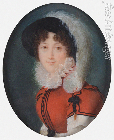 Jacques Nicolas - Portrait of the actress Mademoiselle Mars (Anne Francoise Hyppolyte Boutet) (1779-1847)