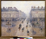 Pissarro, Camille - L'Avenue de l'Opéra. Schnee. Morgen