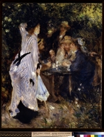 Renoir, Pierre Auguste - Im Garten (In der Gartenlaube des Moulin de la Galette)