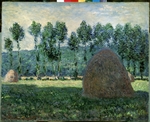 Monet, Claude - Heuschober in Giverny