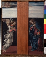 Botticelli, Sandro - Madonna der Verkündigung (Annunciate) und Erzengel Gabriel