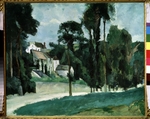 Cézanne, Paul - Weg in Pontoise