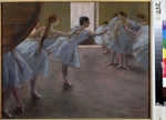 Degas, Edgar - Ballettänzerinnen im Probesaal