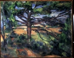 Cézanne, Paul - Die große Kiefer in der Nähe von Aix
