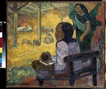 Gauguin, Paul EugÃ©ne Henri - Bé Bé (Weihnachten)