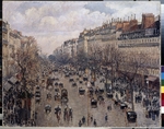 Pissarro, Camille - Boulevard Montmartre in Paris