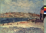 Sisley, Alfred - Flußufer bei Saint-Mammès