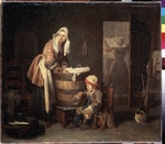 Chardin, Jean-Baptiste Siméon - Die Wäscherin