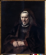 Rembrandt van Rhijn - Bildnis einer älteren Frau