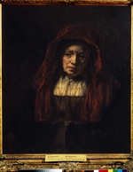 Rembrandt van Rhijn - Bildnis einer alten Frau