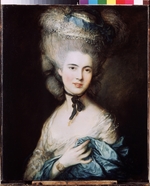 Gainsborough, Thomas - Dame in Blau (Die Herzogin von Beaufort)