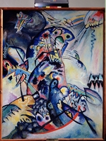 Kandinsky, Wassily Wassiljewitsch - Blauer Kamm