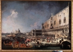 Canaletto - Ankunft des französischen Botschafters in Venedig