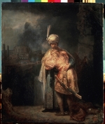 Rembrandt van Rhijn - Davids Abschied von Jonathan