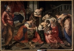 Tintoretto, Jacopo - Die Geburt Johannes des Täufers