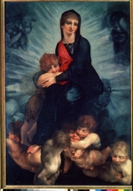 Rosso Fiorentino - Madonna mit Jesuskind und Engeln