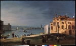 Canaletto - Blick auf Murano von der Insel San Pietro di Castello aus