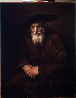 Rembrandt van Rhijn - Bildnis eines alten Juden