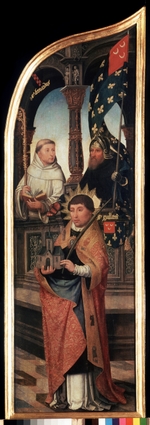 Bellegambe, Jean - Die Verkündigung (Triptychon, Flügel)
