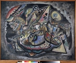 Kandinsky, Wassily Wassiljewitsch - Komposition. Graues Oval