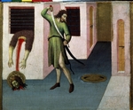 Sano di Pietro - Die Enthauptung Johannes des Täufers