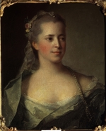 Nattier, Jean-Marc - Porträt von Fürstin Ekaterina Dmitriewna Golizyna (1720-1761), geb. Cantemir