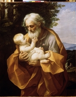 Reni, Guido - Heiliger Joseph mit Jesuskind
