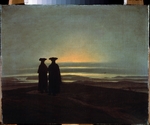 Friedrich, Caspar David - Sonnenuntergang (Brüdern)