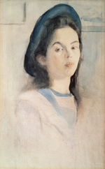 Serow, Valentin Alexandrowitsch - Bildnis einer jungen Dame
