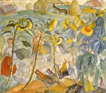Grigorjew, Boris Dmitriewitsch - Die Sonnenblumen