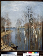 Lewitan, Isaak Iljitsch - Frühling. Hochwasser