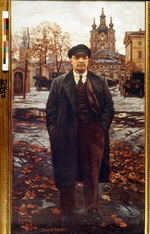 Brodski, Isaak Israilewitsch - Wladimir Lenin im Smolny-Institut (Der Grosse Oktober)