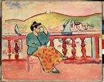 Matisse, Henri - Dame auf der Terrasse