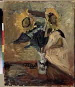 Matisse, Henri - Vase mit Sonnenblumen