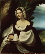 Correggio - Bildnis einer Dame