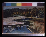 Kandinsky, Wassily Wassiljewitsch - Fluss im Herbst