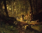 Schischkin, Iwan Iwanowitsch - Spaziergang im Wald